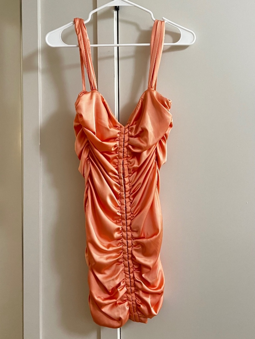 Oh Polly | Sweetheart Mini Dress Blush